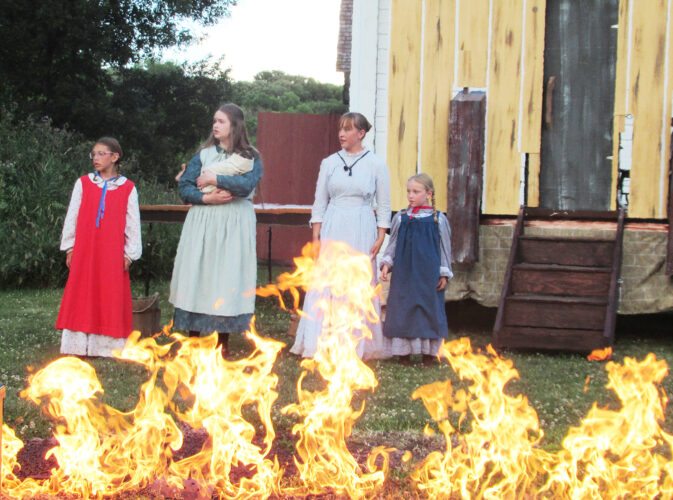 Showing elements of real life America